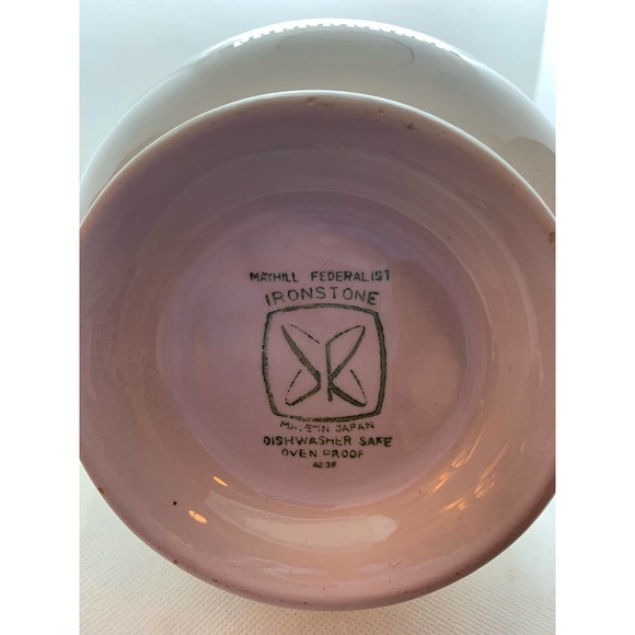 Vintage Mayhill Federalist Ironstone Coffee Pot with Lid - Retired - Picture 4 of 6